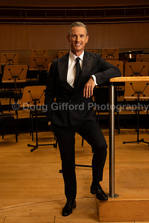 Media Portraits of Alexander Shelley, the Pacific Symphony's new Artistic and Music Director