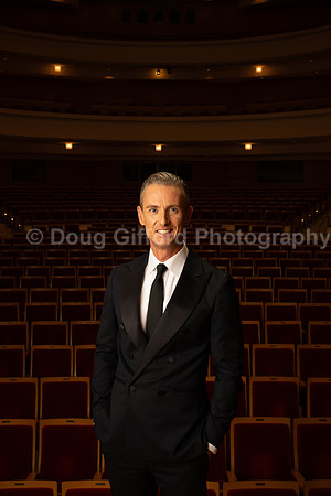 Media Portraits of Alexander Shelley, the Pacific Symphony's new Artistic and Music Director