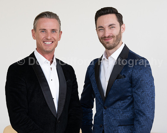 Portraits of the Pacific Symphony Artistic & Music Director Designate, Alexander Shelley and Pacific Symphony Principal Pops Conductor, Enrico Lopez-Yañez