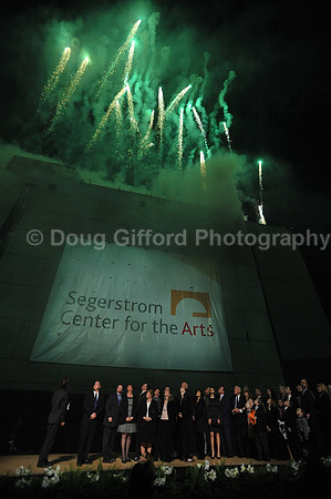 Orange County Performing Arts Center renaming ceremony to Segerstrom Center for the Arts.