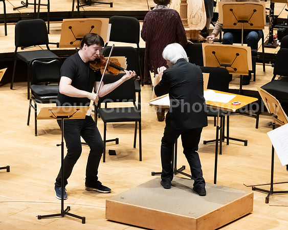 Pacific Symphony VIP dinner and rehearsal for Joshua Bell & Larisa Martínez: Voice & the Violin