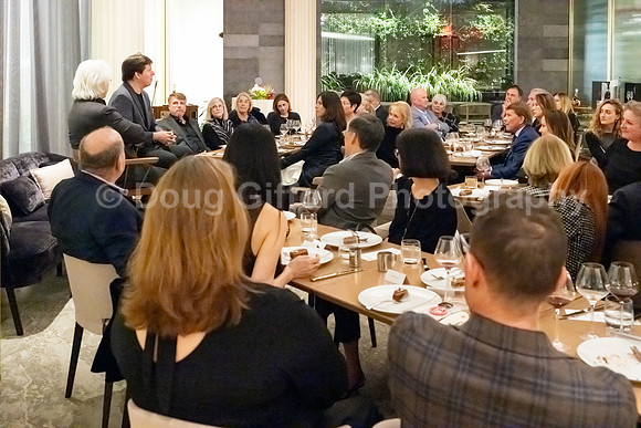 Pacific Symphony VIP dinner and rehearsal for Joshua Bell & Larisa Martínez: Voice & the Violin