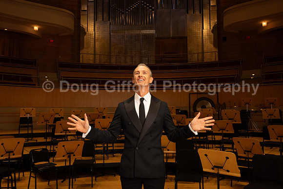 Media Portraits of Alexander Shelley, the Pacific Symphony's new Artistic and Music Director