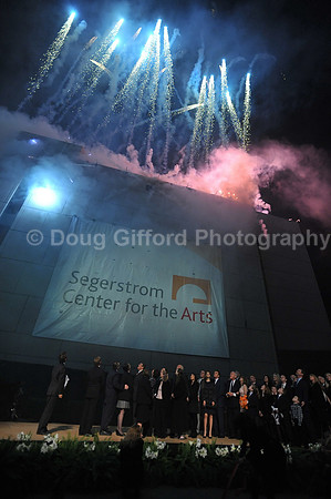 Orange County Performing Arts Center renaming ceremony to Segerstrom Center for the Arts.