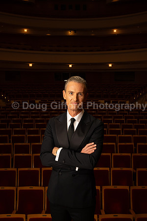 Media Portraits of Alexander Shelley, the Pacific Symphony's new Artistic and Music Director