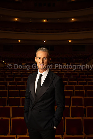 Media Portraits of Alexander Shelley, the Pacific Symphony's new Artistic and Music Director