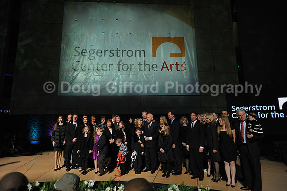 Orange County Performing Arts Center renaming ceremony to Segerstrom Center for the Arts.