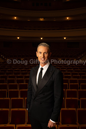 Media Portraits of Alexander Shelley, the Pacific Symphony's new Artistic and Music Director