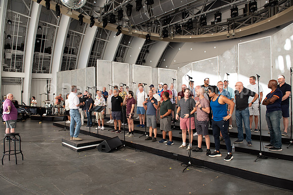 MenAlive at the Hollywood Bowl