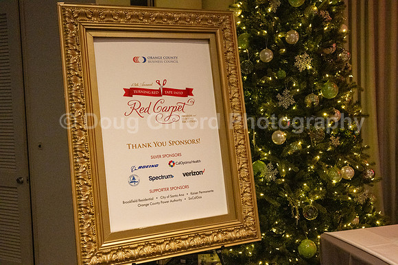 Orange County Business Council 13th Annual Turning Red Tape into Red Carpet Awards & Holiday Reception