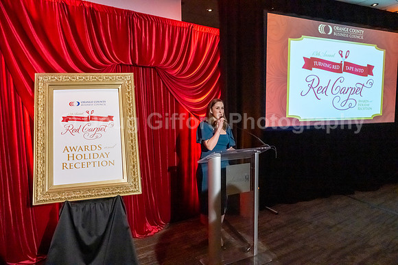 Orange County Business Council 13th Annual Turning Red Tape into Red Carpet Awards & Holiday Reception