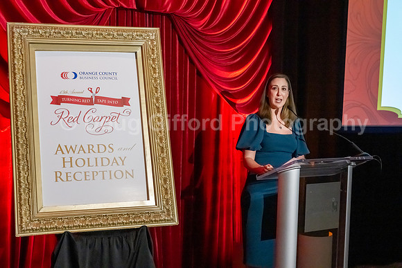 Orange County Business Council 13th Annual Turning Red Tape into Red Carpet Awards & Holiday Reception