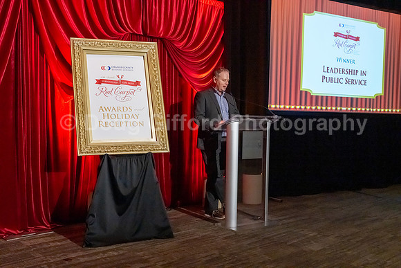 Orange County Business Council 13th Annual Turning Red Tape into Red Carpet Awards & Holiday Reception