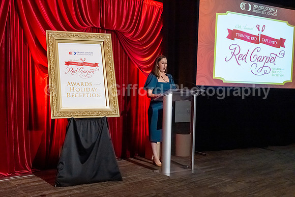 Orange County Business Council 13th Annual Turning Red Tape into Red Carpet Awards & Holiday Reception