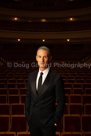 Media Portraits of Alexander Shelley, the Pacific Symphony's new Artistic and Music Director