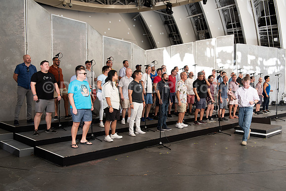 MenAlive at the Hollywood Bowl