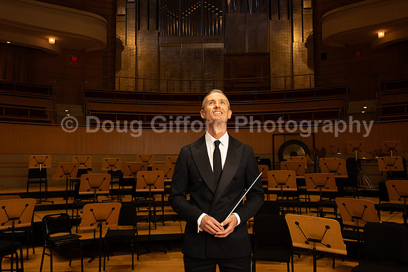 Media Portraits of Alexander Shelley, the Pacific Symphony's new Artistic and Music Director