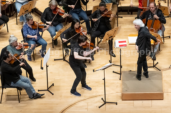 Pacific Symphony VIP dinner and rehearsal for Joshua Bell & Larisa Martínez: Voice & the Violin