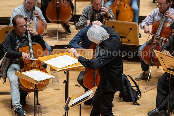 Pacific Symphony VIP dinner and rehearsal for Joshua Bell & Larisa Martínez: Voice & the Violin