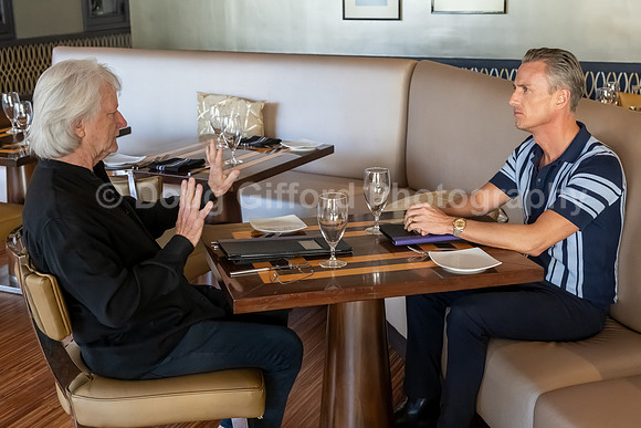Pacific Symphony - Alexander Shelley had his first face-to-face meeting with Carl St. Clair