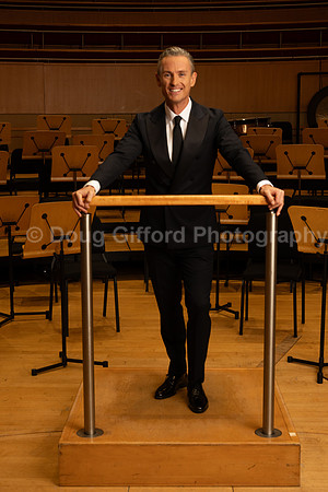 Media Portraits of Alexander Shelley, the Pacific Symphony's new Artistic and Music Director