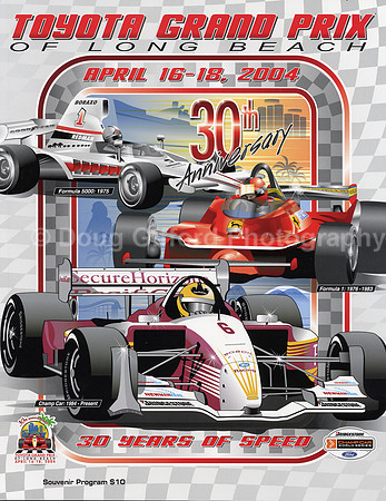 Toyota Grand Prix of Long Beach "Program" 2004