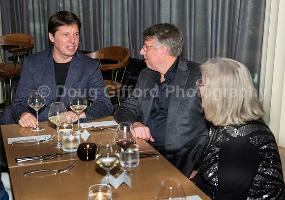 Pacific Symphony VIP dinner and rehearsal for Joshua Bell & Larisa Martínez: Voice & the Violin