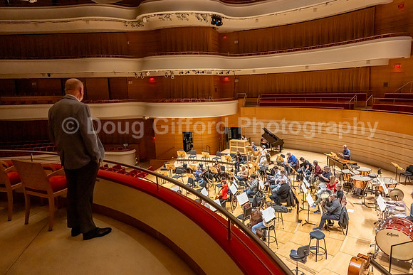 Pacific Symphony VIP dinner and rehearsal for Joshua Bell & Larisa Martínez: Voice & the Violin