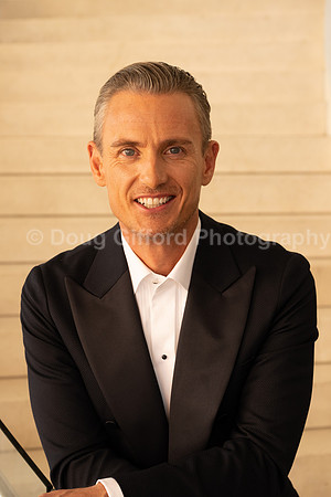 Media Portraits of Alexander Shelley, the Pacific Symphony's new Artistic and Music Director