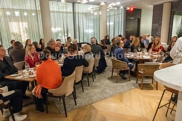 Pacific Symphony VIP dinner and rehearsal for Joshua Bell & Larisa Martínez: Voice & the Violin