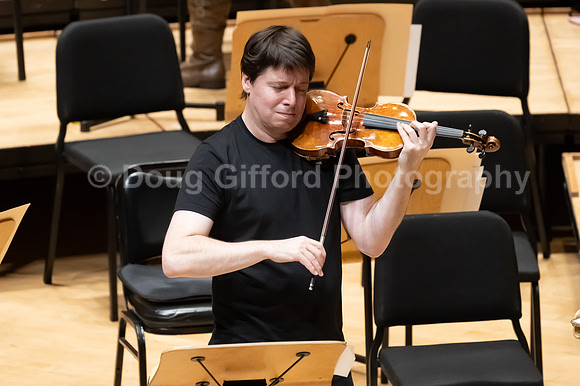 Pacific Symphony VIP dinner and rehearsal for Joshua Bell & Larisa Martínez: Voice & the Violin