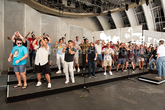 MenAlive at the Hollywood Bowl