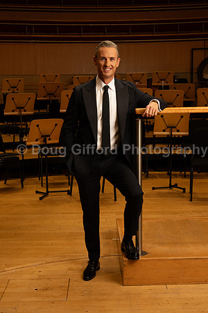 Media Portraits of Alexander Shelley, the Pacific Symphony's new Artistic and Music Director