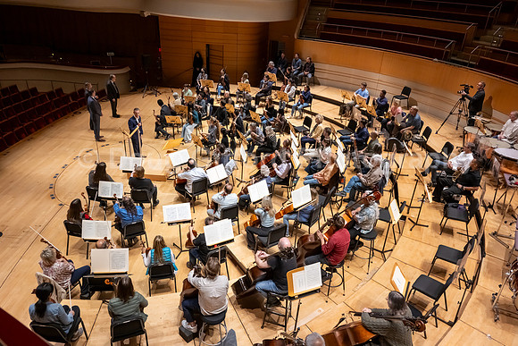 Pacific Symphony - Introduction of Alexander Shelley to the Orchestra
