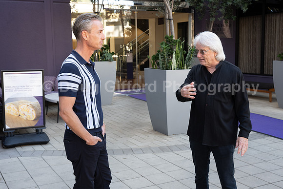 Pacific Symphony - Alexander Shelley had his first face-to-face meeting with Carl St. Clair