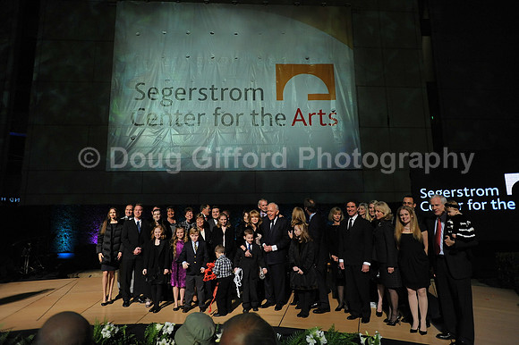 Orange County Performing Arts Center renaming ceremony to Segerstrom Center for the Arts.