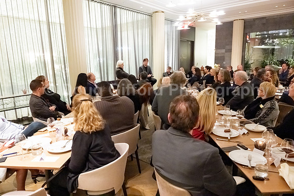 Pacific Symphony VIP dinner and rehearsal for Joshua Bell & Larisa Martínez: Voice & the Violin