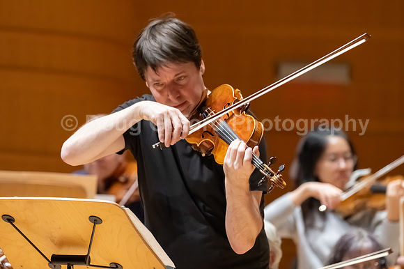 Pacific Symphony VIP dinner and rehearsal for Joshua Bell & Larisa Martínez: Voice & the Violin