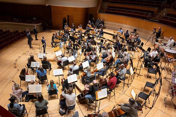 Pacific Symphony - Introduction of Alexander Shelley to the Orchestra
