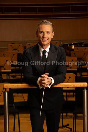 Media Portraits of Alexander Shelley, the Pacific Symphony's new Artistic and Music Director
