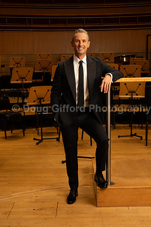 Media Portraits of Alexander Shelley, the Pacific Symphony's new Artistic and Music Director