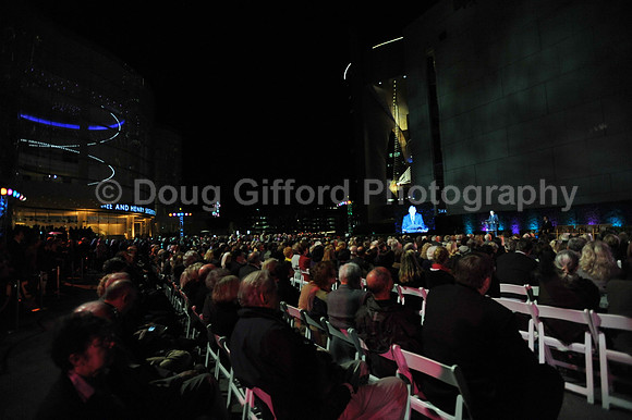 Orange County Performing Arts Center renaming ceremony to Segerstrom Center for the Arts.