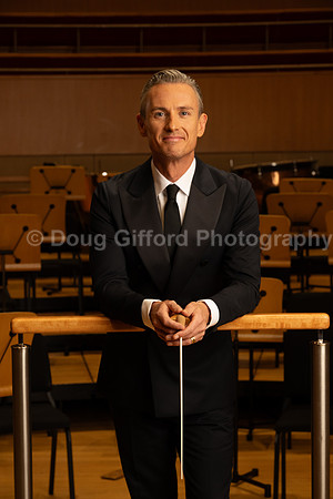 Media Portraits of Alexander Shelley, the Pacific Symphony's new Artistic and Music Director