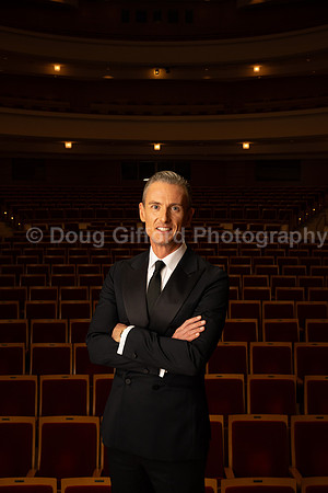 Media Portraits of Alexander Shelley, the Pacific Symphony's new Artistic and Music Director