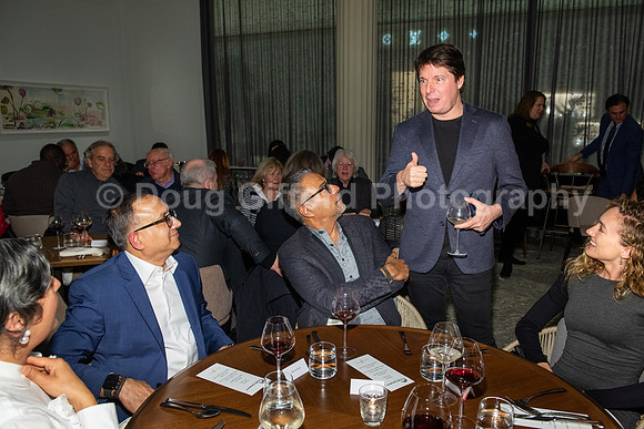 Pacific Symphony VIP dinner and rehearsal for Joshua Bell & Larisa Martínez: Voice & the Violin