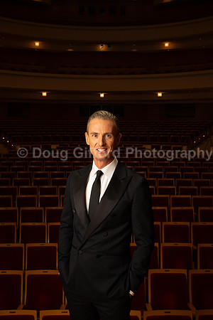Media Portraits of Alexander Shelley, the Pacific Symphony's new Artistic and Music Director