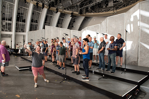 MenAlive at the Hollywood Bowl