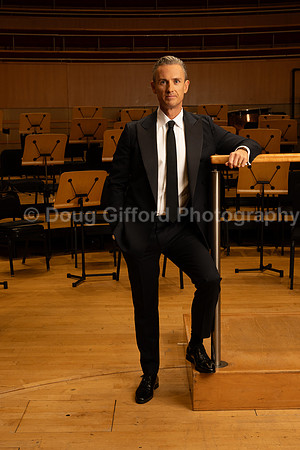 Media Portraits of Alexander Shelley, the Pacific Symphony's new Artistic and Music Director