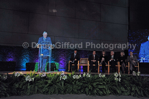 Orange County Performing Arts Center renaming ceremony to Segerstrom Center for the Arts.