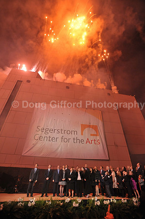 Orange County Performing Arts Center renaming ceremony to Segerstrom Center for the Arts.